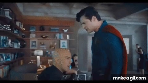 Superman vs Ultraman – The Multiverse Battle Begins | Superman 2025 Scene on Make a GIF