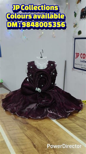 Party wear frocks ‪@JPCollections-Vijayawada‬ #kidswear #beautifulfrocks #viral #trendingfrocks