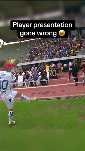 Player Presentation Gone Wrong: Funny Football Fail