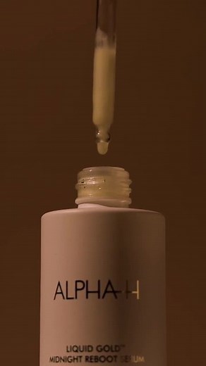ALPHA-H on Instagram: "Two potent hero actives, one award winning serum  Midnight Reboot Serum expertly combines Glycolic Acid and Granactive Retinoid to renew and resurface in one beauty sleep. Have you tried our overnight super serum? #AlphaH"
