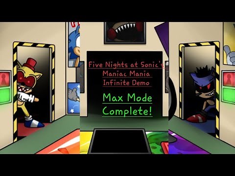 Five Nights at Sonic's Maniac Mania Infinite Demo 39/50 Mode Complete!