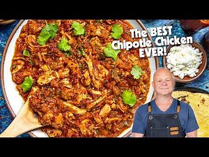 The Chipotle Chicken I Make for Tacos, Bowls & Nachos (Chicken Tinga)