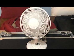 House To Home 12” Oscillating Desk Fan