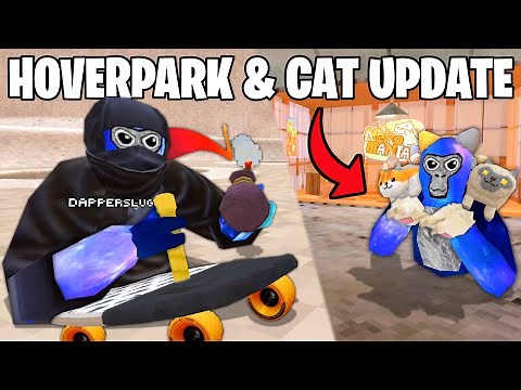 New Gorilla Tag SKATE UPDATE (New Maps & Cats)