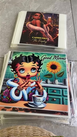 New Betty boop and zodiac sign arrival #uvdtfheattransfer #diy #bettyboop#zodiacsigns