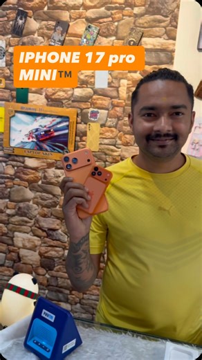 belgaum/fashion/hub on Instagram: "🚨 ‼️ 📲 The Peace 17 Pro Mini is a compact, affordable feature phone with some smart capabilities, not a high-end smartphone or a mini version of the flagship iPhone 17 Pro. It is primarily designed as a basic, portable, and durable secondary device. Features & Specifications Design: The Peace 17 Pro Mini features a sleek and stylish design that mimics modern smartphones with a triple-camera-style back panel, despite its actual basic camera. It is durable and 