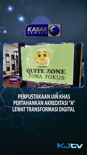 The UIN Khas Jember Library Maintains its "A" Accreditation Through Digital Transformation #shorts