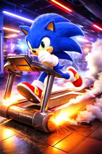 This is incredible, Sonic runs at the speed of light