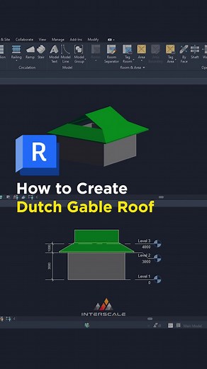Dutch Gable Roof Tutorial in Revit: Step-by-Step Guide