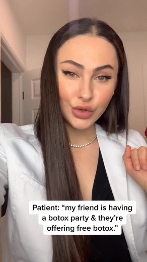 Botox party fail #werkitfromhome #fnp #aesthetics #botoxfail #spockbrow #celebratedoctors #fyp