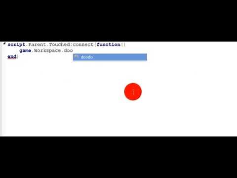 Roblox Scripting Tutorial #1 | How to make a part un-anchor when you step on it