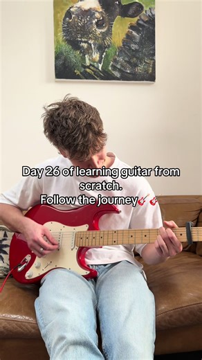 Coldplay Guitar Lessons: Day 26 Progress Update