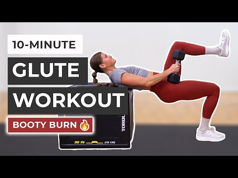 10 Minute Killer Glute Workout (Dumbbells Only)