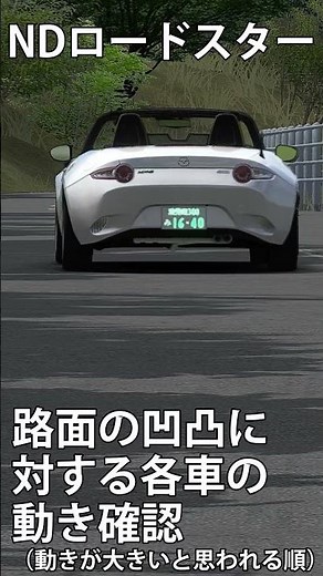 路面の凹凸を調整してみた（調整前） #アセコル #アセットコルサ #ラリー
