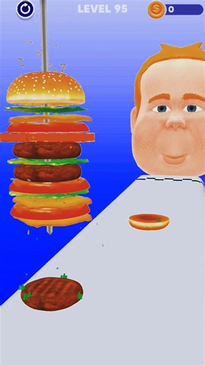 XXL Sandwich Runner Challenge 😱 Biggest Sandwich Ever! #shorts #gaming #games #sandwichrunner #viral