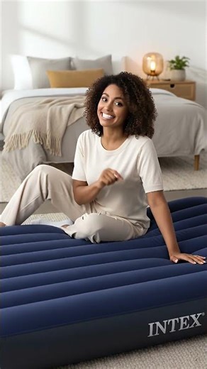 Intex 10 Dura Beam Standard Downy Air Mattress, Queen - AI Spec Ad | Professional UGC Creator