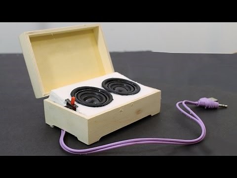 How to Make Mini Portable Speakers