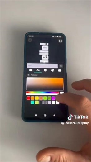Turn Your Phone Into a Creative LED Display 🔥