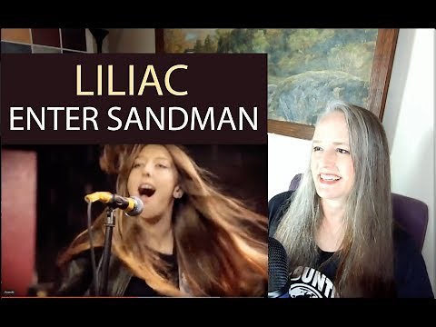 Voice Teacher Reaction to Liliac - Enter Sandman | Metallica Cover