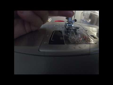 How to change the automatic needle threader on a Singer 6600c HD sewing machine