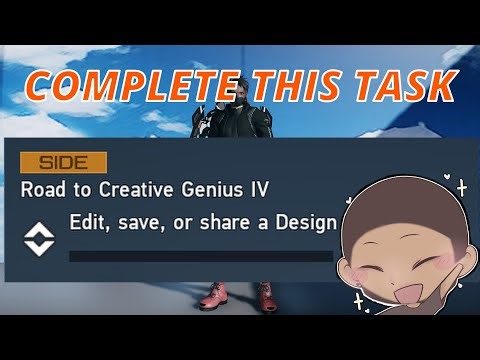 PSO2 NGS: Road To Creative Genius IV - Creative Space, Edit, save, or share a Design
