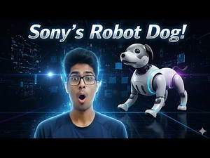 SONY'S ₹5,00,000 SMART ROBOT DOG 🐶