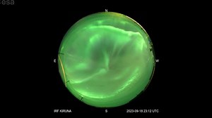 Firefoxes and whale spouts light up Earth's shield