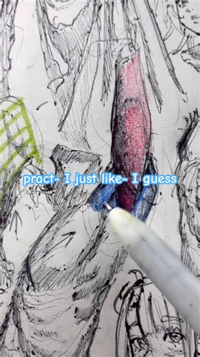 Doing some practice with drawing, also, stuttering #art #sketch #doodle