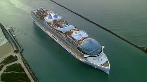 Icon of the Seas, the world's largest cruise ship, arrives in Miami