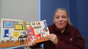 It's Virtual Story Time with Mia from the Thornhill Branch! She sings us a song and reads "My Friend Robot." @BarefootBooks | St. Louis County Library