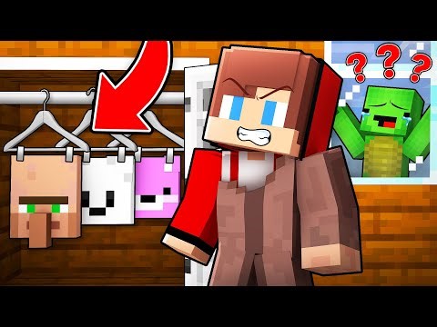 JJ Can Shapeshift Into Friends To Prank Mikey in Minecraft (Maizen)