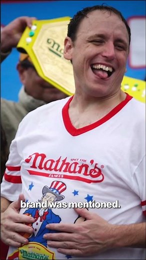 Joey Chestnut, perennial winner of July 4th Nathan’s Hot Dog Eating Competition, is out this year