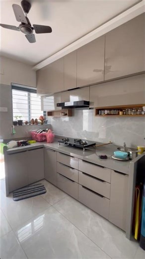 Kitchen Design Before Handover #modularkitchen #kitchen#kitchendesign#interiordesign#kitcheninterior
