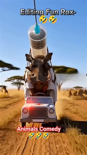 This Animal Funny Acting🤣/ Comedy Video/ Animals comedy scene #editlyrics #animals #trending #comedy