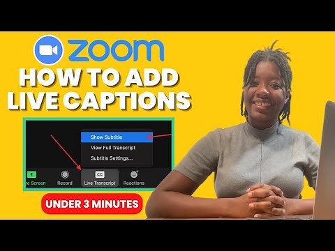 How to Add Live Captions on Zoom | A Guide for Beginners 💻
