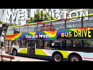 Wellington CBD Bus Drive | New Zealand 2024