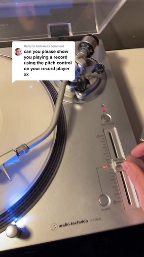 Vinyl Record Player Pitch Adjustment Tutorial