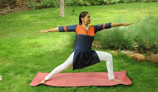 Virabhadrasana (Warrior Pose)