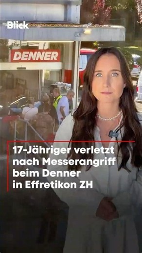Knife attack in front of Denner in Effretikon: 17-year-old injured after brawl | Blick