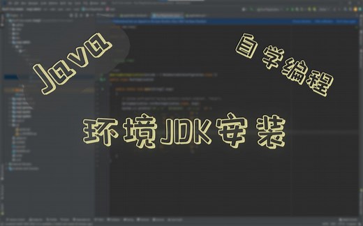 Java环境安装JDK安装【自学编程】