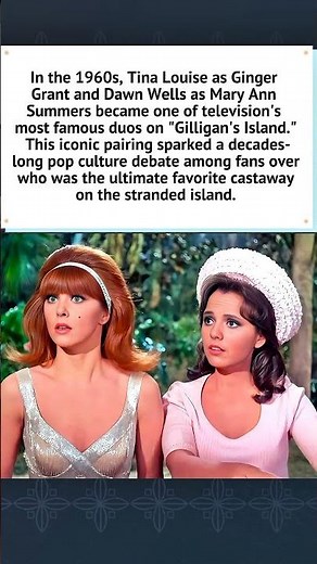 Ginger vs. Mary Ann: The Ultimate Debate (1960s) 🏝️
