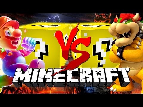 Minecraft: MARIO LUCKY BLOCK CHALLENGE | Mario Level 1!!