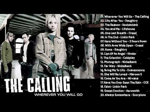 The Calling, Simple Plan, Hoobastank, Daughtry, Linkin Park, Creed - BEST ALTERNATIVE ROCK 2000's