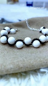 10K views · 203 reactions | How to make a bracelet#bracelet #handmade #diybracelet #diy #tutorial #easydiy #beadjewlery #handwork #beads | Fingertips_art | Facebook