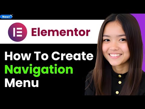 How to Create Navigation Menu in Elementor Free 2025 (Step By Step)