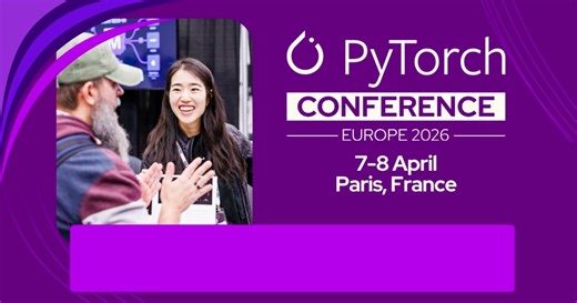 Final call 🚨 The SUPER Early Bird rate for PyTorch Conference Europe ends today at 23:59 CET. This is your last chance to save €350 and be part of PyTorchCon Europe, taking place 7-8 April in Paris alongside practitioners, researchers, and developers from around the world. 🎟️ Register before the deadline: https://hubs.la/Q040LfTK0 #PyTorchCon #PyTorch #PyTorchFoundation #FutureOfAI #AI #GenAI #MachineLearning #ML #DeepLearning #OpenSource #OpenSourceSoftware #OpenSourceDevelopment #OpenSourceC