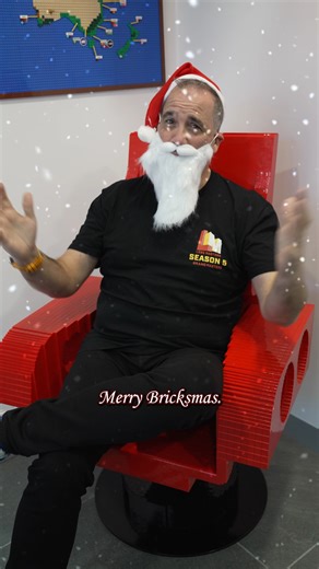 Santa swung by the office to check off his 2025 list. On behalf of The Brickman team, thanks for being a part of an incredible year. 🎅🧱✨ | The Brickman