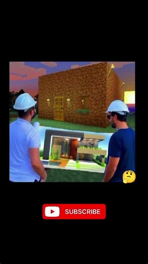 POV: Builder vs Minecraft Player🤣#minecraftmeme #relatable #shorts