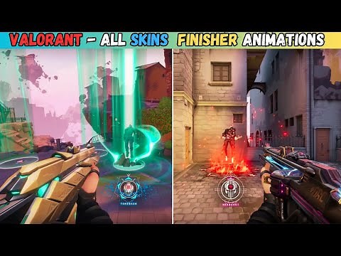 Valorant - All Skins Finisher Animations | VALORANT FINISHER ANIMATIONS
