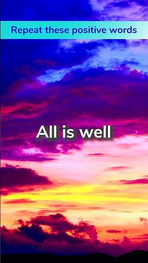 All Is Well [AFFIRMATIONS] 💙 Guided Meditation 💙 Law of Attraction - Manifestation